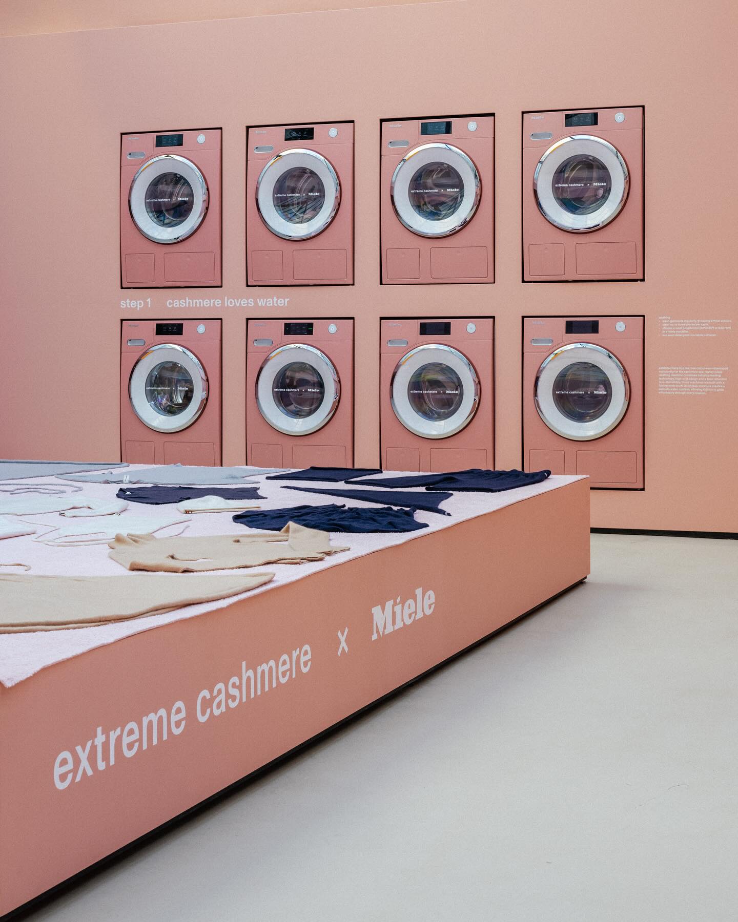 Extreme Cashmere x Miele Spa Paris