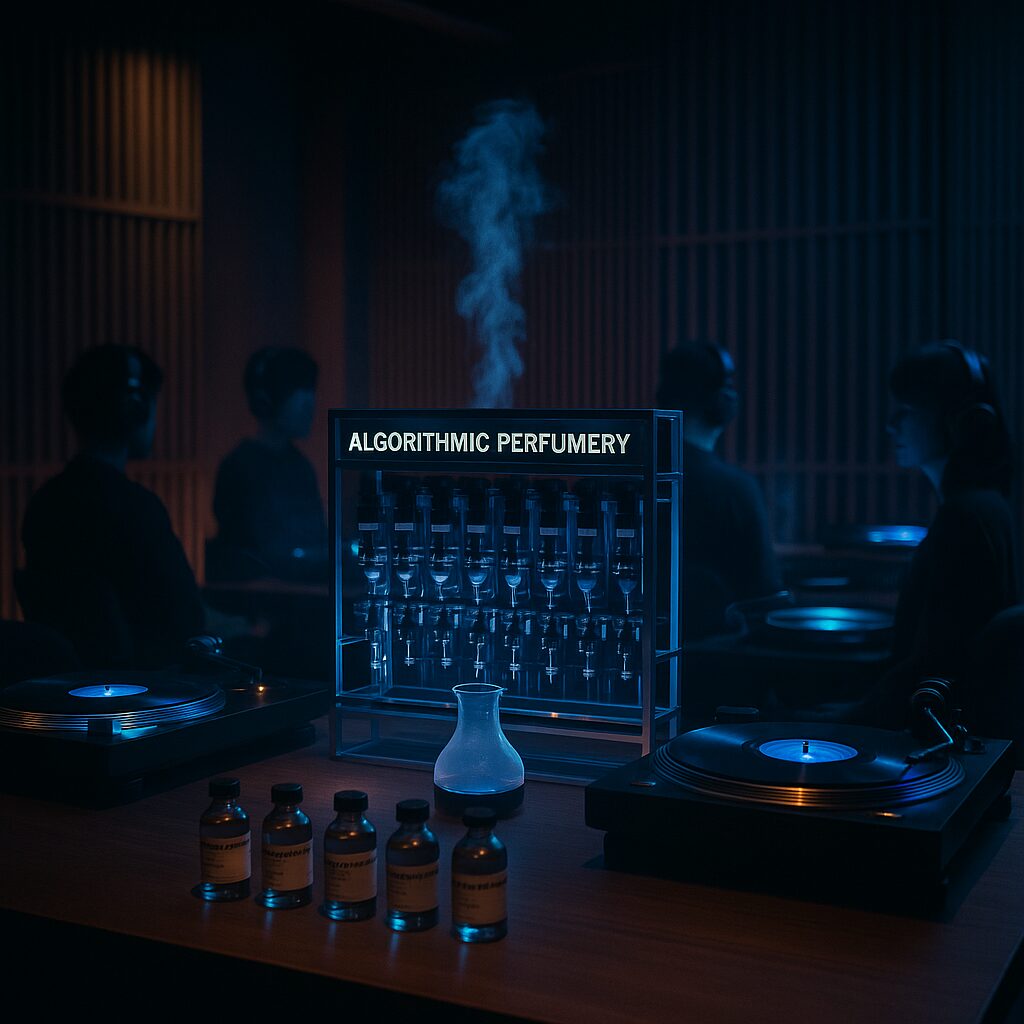 Listening Bars for Algorithmic Perfumery
