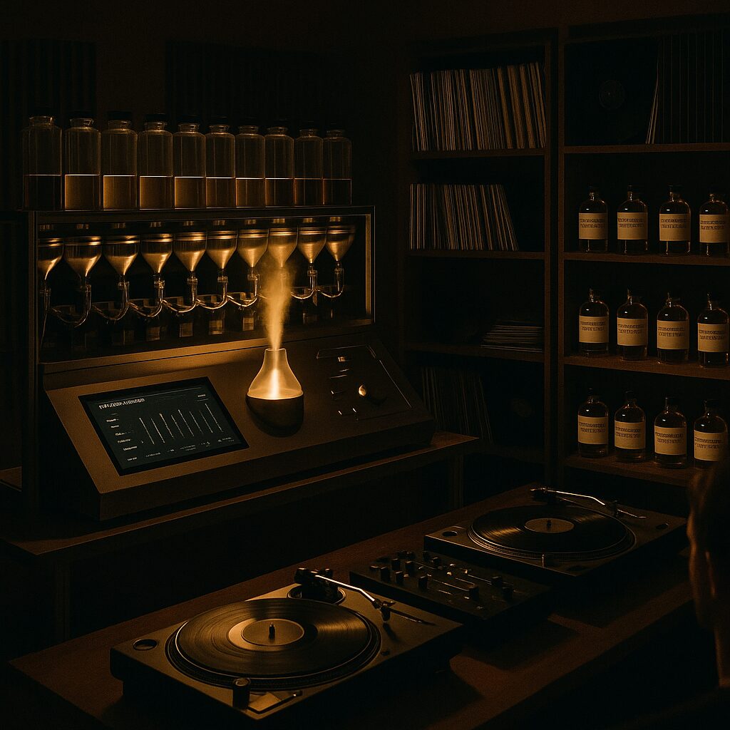 Listening Bars for Algorithmic Perfumery