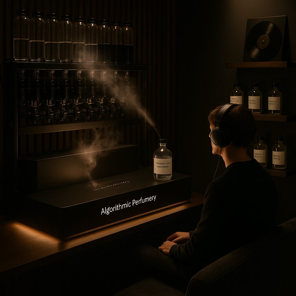 Listening Bars for Algorithmic Perfumery
