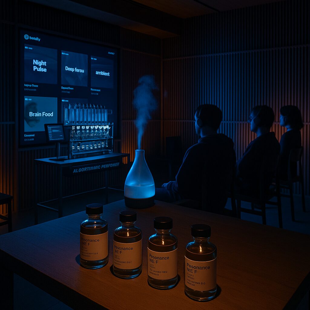 Listening Bars for Algorithmic Perfumery