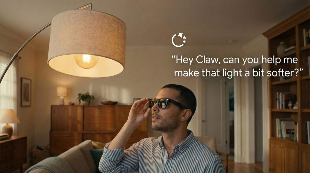 VisionClaw: Turning Ray-Ban Meta Glasses into an Autonomous Super-Agent